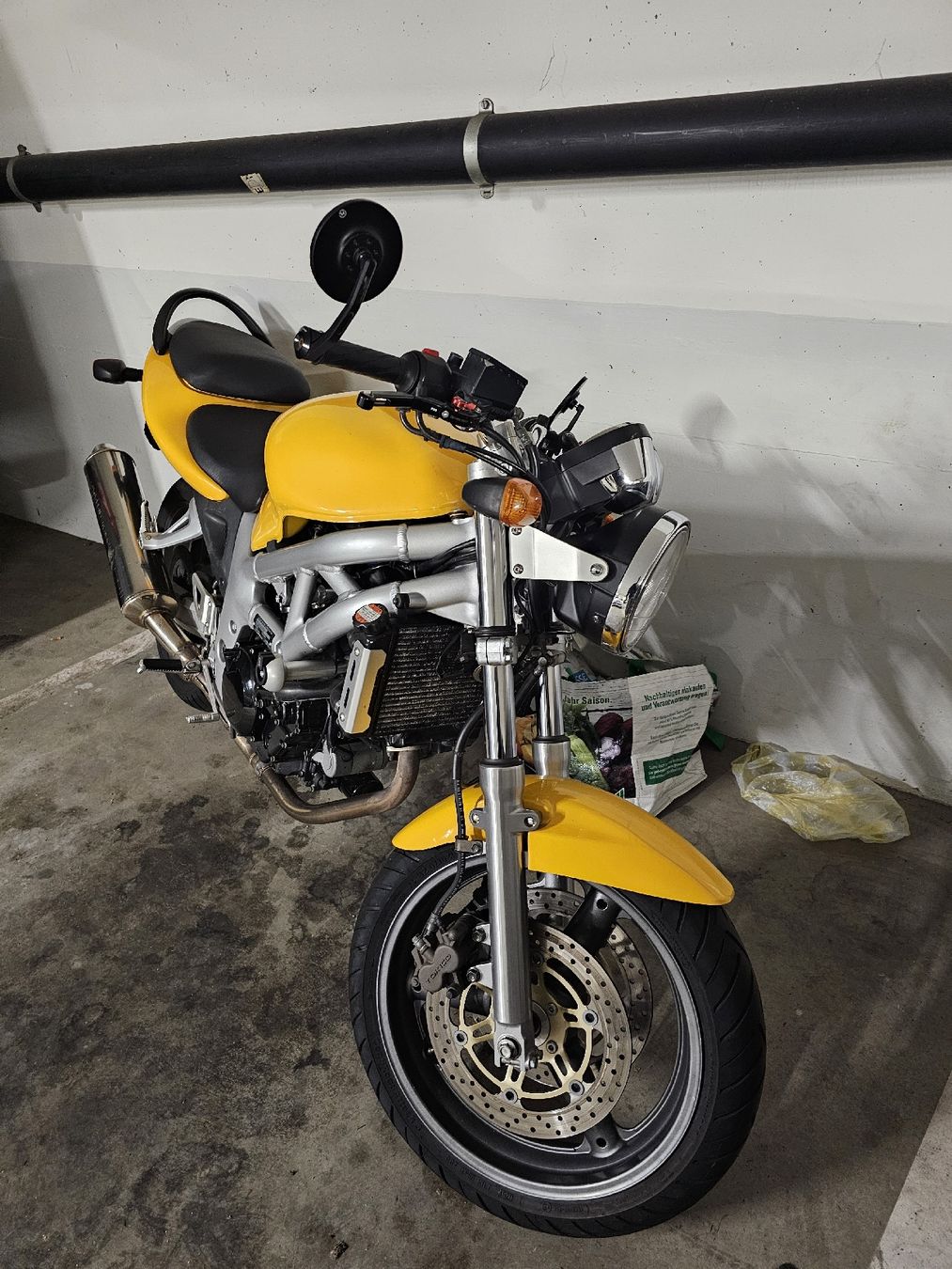 Gelbe Suzuki SV 650 - Sofort - Slika 5
